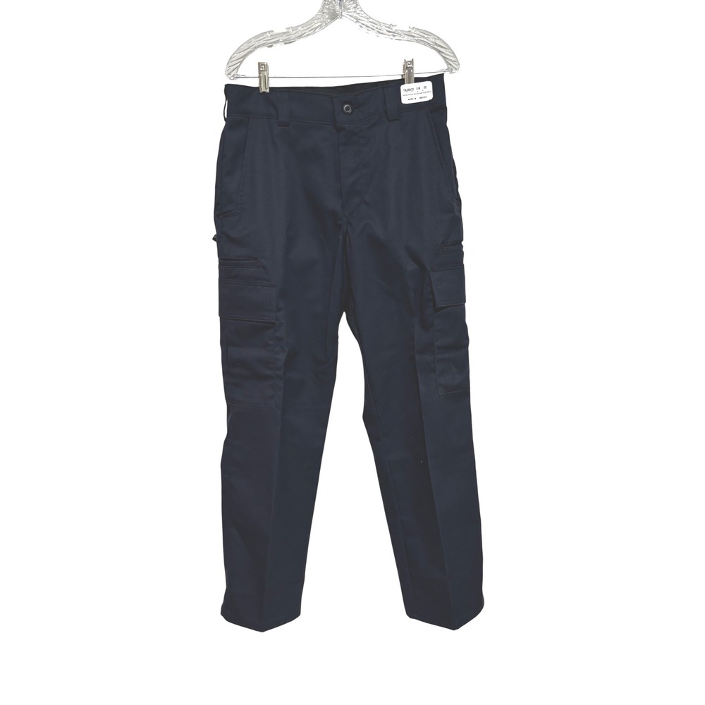 VF Imagewear Mens Navy Blue Tactical Cargo Work Pants 31R 32 Uniform rugged